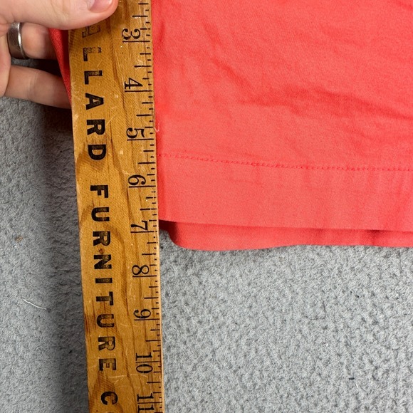 Nautica Mens Pull On Shorts XL Orange Drawstring Pocket Stretch Waistband Casual - Picture 7 of 8